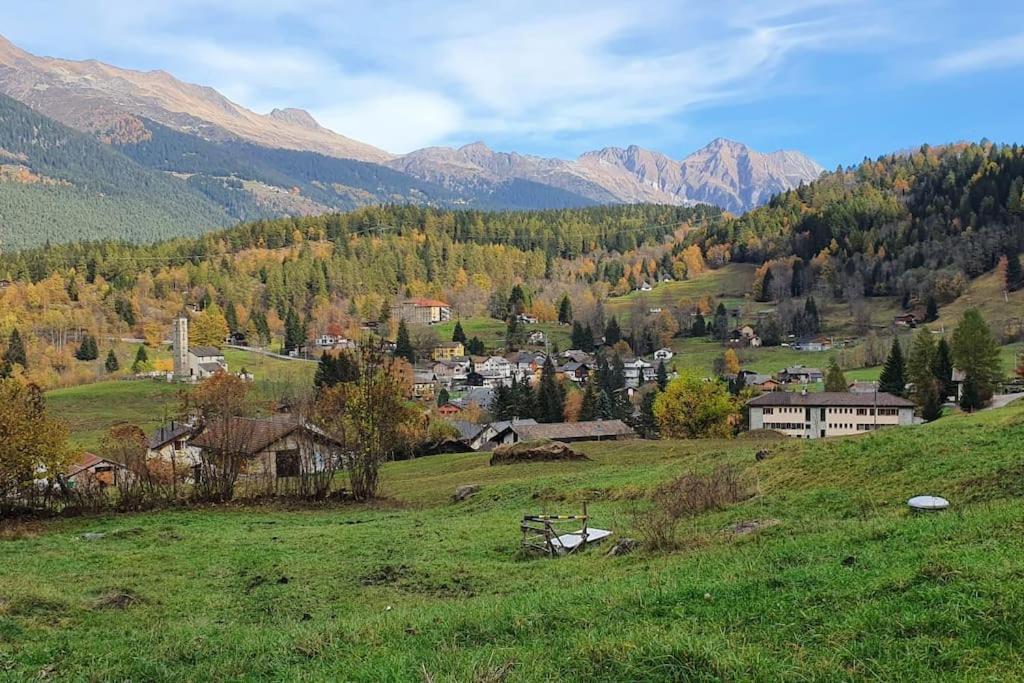 Rodi Casa Dorino - Luogo Idilliaco, Ideale Per Famiglie, Terrazza Ed Ampio Giardino, Vista Montagne, Sauna Privata מראה חיצוני תמונה